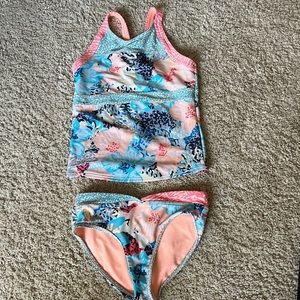 Athleta Girls swim suit two piece size 10